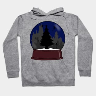 Cornish pixies snow globe Hoodie